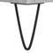 vidaXL - Tv-meubel - 160x35x55 - cm - bewerkt - hout - betongrijs