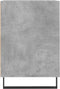 vidaXL - Tv-meubel - 160x35x55 - cm - bewerkt - hout - betongrijs