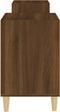 vidaXL - Tv-meubel - 160x35x55 - cm - bewerkt - hout - bruin - eikenkleur