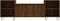 vidaXL - Tv-meubel - 160x35x55 - cm - bewerkt - hout - bruin - eikenkleur