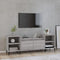 vidaXL - Tv-meubel - 160x35x55 - cm - bewerkt - hout - grijs - sonoma - eikenkleurig
