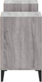vidaXL - Tv-meubel - 160x35x55 - cm - bewerkt - hout - grijs - sonoma - eikenkleurig