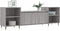 vidaXL - Tv-meubel - 160x35x55 - cm - bewerkt - hout - grijs - sonoma - eikenkleurig