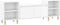vidaXL - Tv-meubel - 160x35x55 - cm - bewerkt - hout - hoogglans - wit