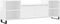vidaXL - Tv-meubel - 160x35x55 - cm - bewerkt - hout - hoogglans - wit