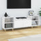 vidaXL - Tv-meubel - 160x35x55 - cm - bewerkt - hout - hoogglans - wit