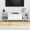 vidaXL - Tv-meubel - 160x35x55 - cm - bewerkt - hout - hoogglans - wit