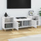 vidaXL - Tv-meubel - 160x35x55 - cm - bewerkt - hout - hoogglans - wit