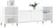 vidaXL - Tv-meubel - 160x35x55 - cm - bewerkt - hout - hoogglans - wit