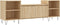 vidaXL - Tv-meubel - 160x35x55 - cm - bewerkt - hout - sonoma - eikenkleurig