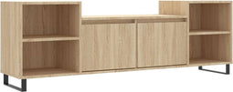 vidaXL - Tv-meubel - 160x35x55 - cm - bewerkt - hout - sonoma - eikenkleurig