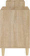vidaXL - Tv-meubel - 160x35x55 - cm - bewerkt - hout - sonoma - eikenkleurig