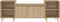 vidaXL - Tv-meubel - 160x35x55 - cm - bewerkt - hout - sonoma - eikenkleurig