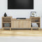 vidaXL - Tv-meubel - 160x35x55 - cm - bewerkt - hout - sonoma - eikenkleurig