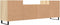 vidaXL - Tv-meubel - 160x35x55 - cm - bewerkt - hout - sonoma - eikenkleurig