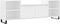 vidaXL - Tv-meubel - 160x35x55 - cm - bewerkt - hout - wit