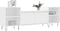 vidaXL - Tv-meubel - 160x35x55 - cm - bewerkt - hout - wit