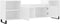vidaXL - Tv-meubel - 160x35x55 - cm - bewerkt - hout - wit