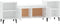 vidaXL - Tv-meubel - 160x35x55 - cm - bewerkt - hout - wit