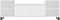vidaXL - Tv-meubel - 160x35x55 - cm - bewerkt - hout - wit