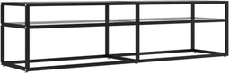 vidaXL - Tv-meubel - 160x40x40,5 - cm - gehard - glas - transparant