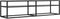 vidaXL - Tv-meubel - 160x40x40,5 - cm - gehard - glas - transparant