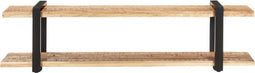 vidaXL - Tv-meubel - 160x40x40 - cm - massief - ruw - mangohout