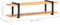 vidaXL - Tv-meubel - 160x40x40 - cm - massief - ruw - mangohout