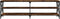 vidaXL - Tv-meubel - 160x40x50 - cm - bewerkt - hout - gerookt - eikenkleurig