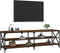 vidaXL - Tv-meubel - 160x40x50 - cm - bewerkt - hout - gerookt - eikenkleurig