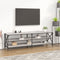 vidaXL - Tv-meubel - 160x40x50 - cm - bewerkt - hout - grijs - sonoma - eikenkleurig