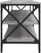 vidaXL - Tv-meubel - 160x40x50 - cm - bewerkt - hout - grijs - sonoma - eikenkleurig