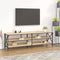 vidaXL - Tv-meubel - 160x40x50 - cm - bewerkt - hout - sonoma - eikenkleurig