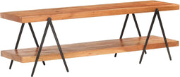 vidaXL - Tv-meubel - 160x40x50 - cm - massief - acaciahout