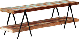 vidaXL - Tv-meubel - 160x40x50 - cm - massief - gerecycled - hout