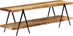 vidaXL - Tv-meubel - 160x40x50 - cm - massief - mangohout