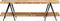 vidaXL - Tv-meubel - 160x40x50 - cm - massief - mangohout