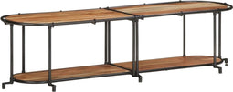 vidaXL - Tv-meubel - 160x42x40 - cm - massief - acaciahout