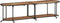 vidaXL - Tv-meubel - 160x42x40 - cm - massief - acaciahout