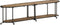 vidaXL - Tv-meubel - 160x42x40 - cm - massief - ruw - mangohout