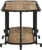 vidaXL - Tv-meubel - 160x42x40 - cm - massief - ruw - mangohout