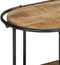 vidaXL - Tv-meubel - 160x42x40 - cm - massief - ruw - mangohout