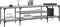 vidaXL - Tv-meubel - 161x35x45 - cm - bewerkt - hout - en - ijzer - grijs - sonoma - eiken