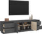 vidaXL - Tv-meubel - 176x37x47,5 - cm - massief - grenenhout - grijs