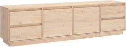 vidaXL - Tv-meubel - 176x37x47,5 - cm - massief - grenenhout