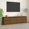 vidaXL - Tv-meubel - 176x37x47,5 - cm - massief - grenenhout - honingbruin