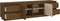vidaXL - Tv-meubel - 176x37x47,5 - cm - massief - grenenhout - honingbruin