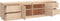 vidaXL - Tv-meubel - 176x37x47,5 - cm - massief - grenenhout