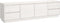 vidaXL - Tv-meubel - 176x37x47,5 - cm - massief - grenenhout - wit