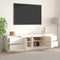 vidaXL - Tv-meubel - 176x37x47,5 - cm - massief - grenenhout - wit